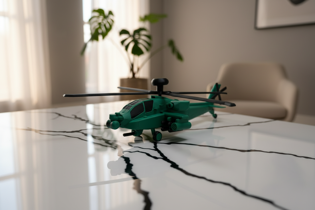 3d printed helicopter