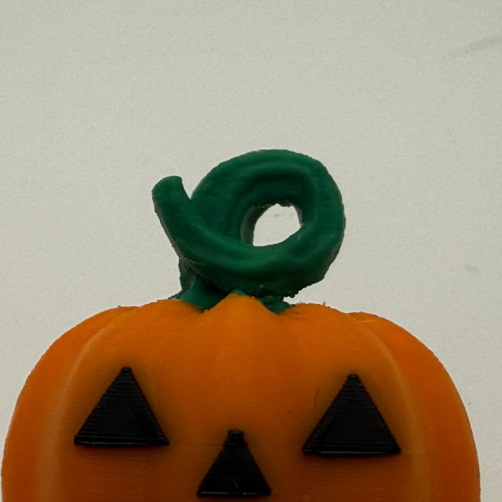 Pumpkin keychain