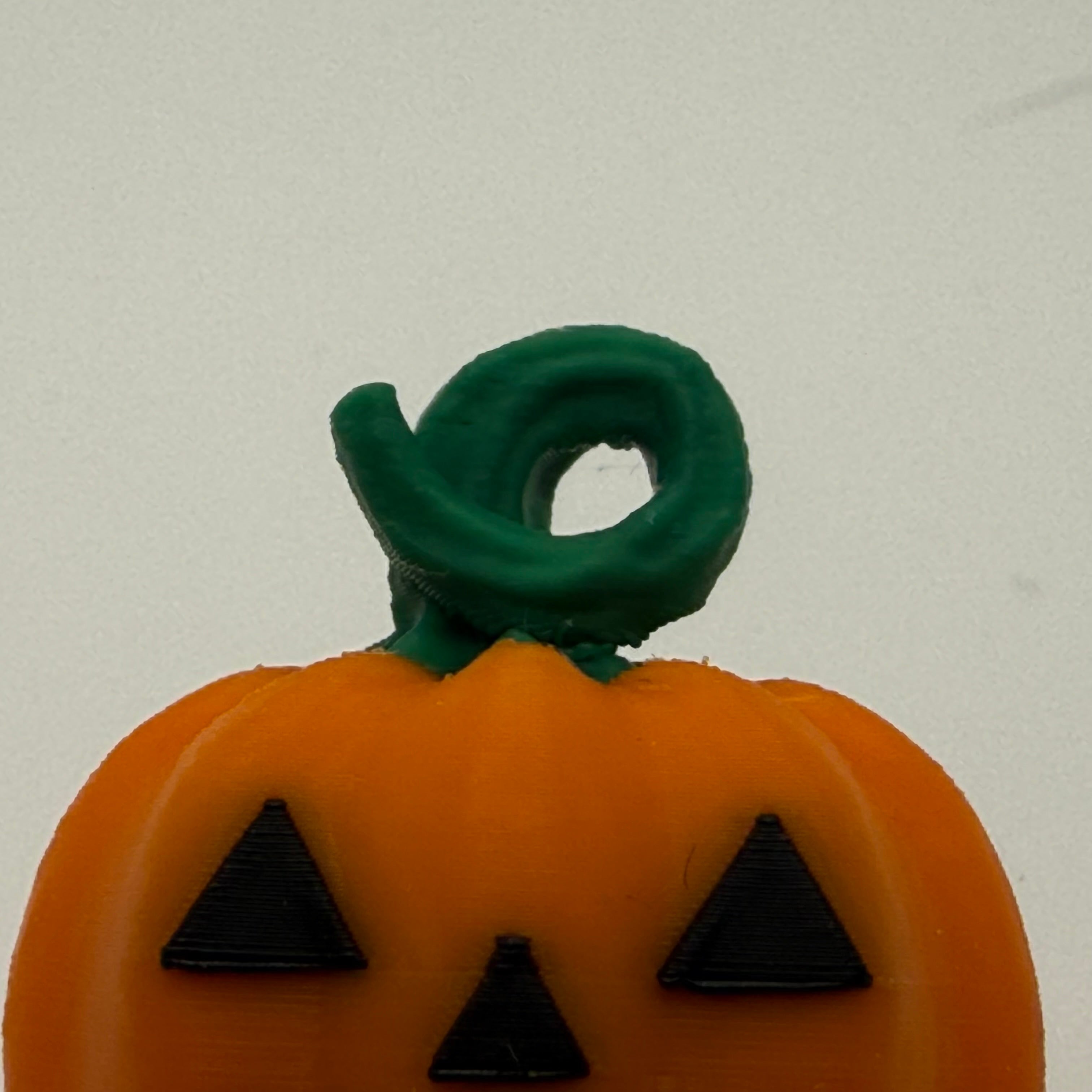 Pumpkin keychain