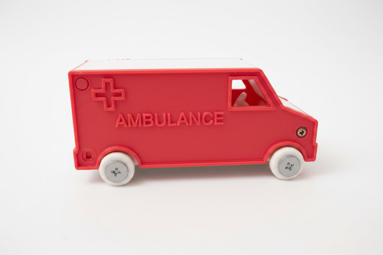 Toy ambulance car