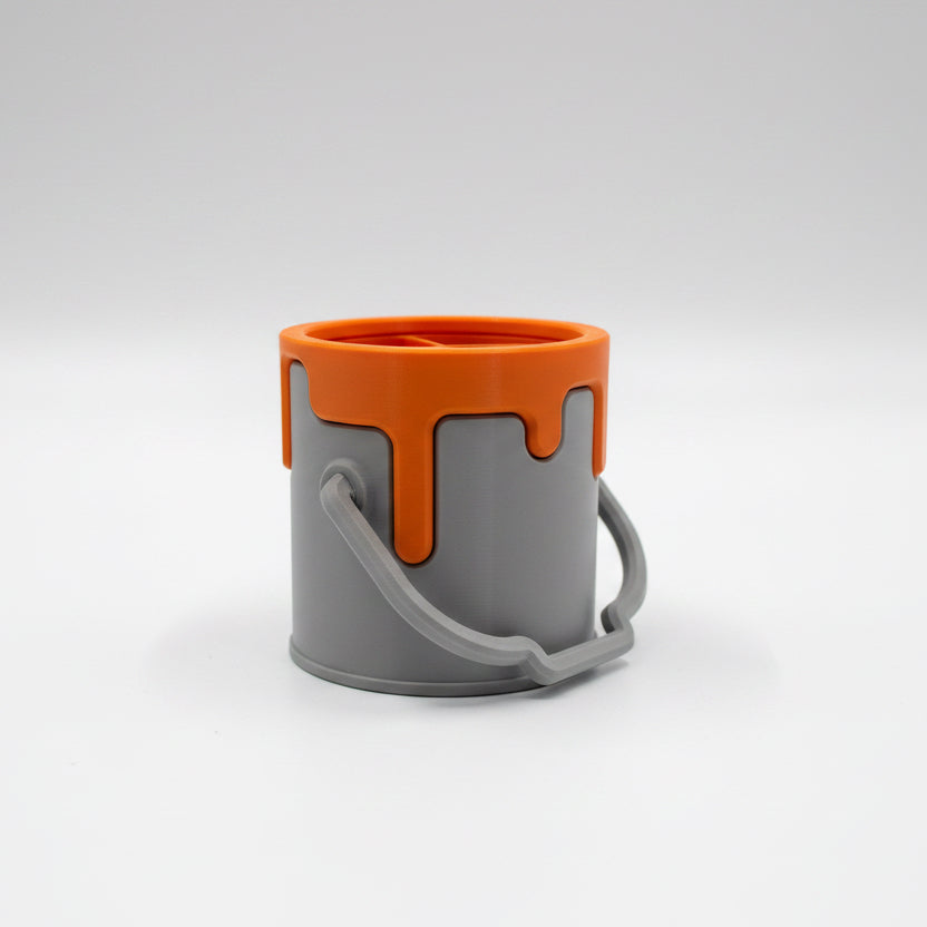 Paint bucket pen holder