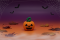 Pumpkin keychain
