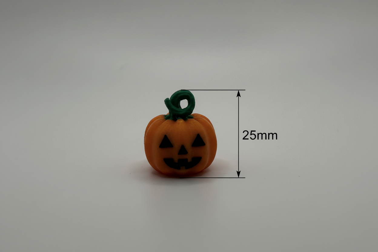 Pumpkin keychain