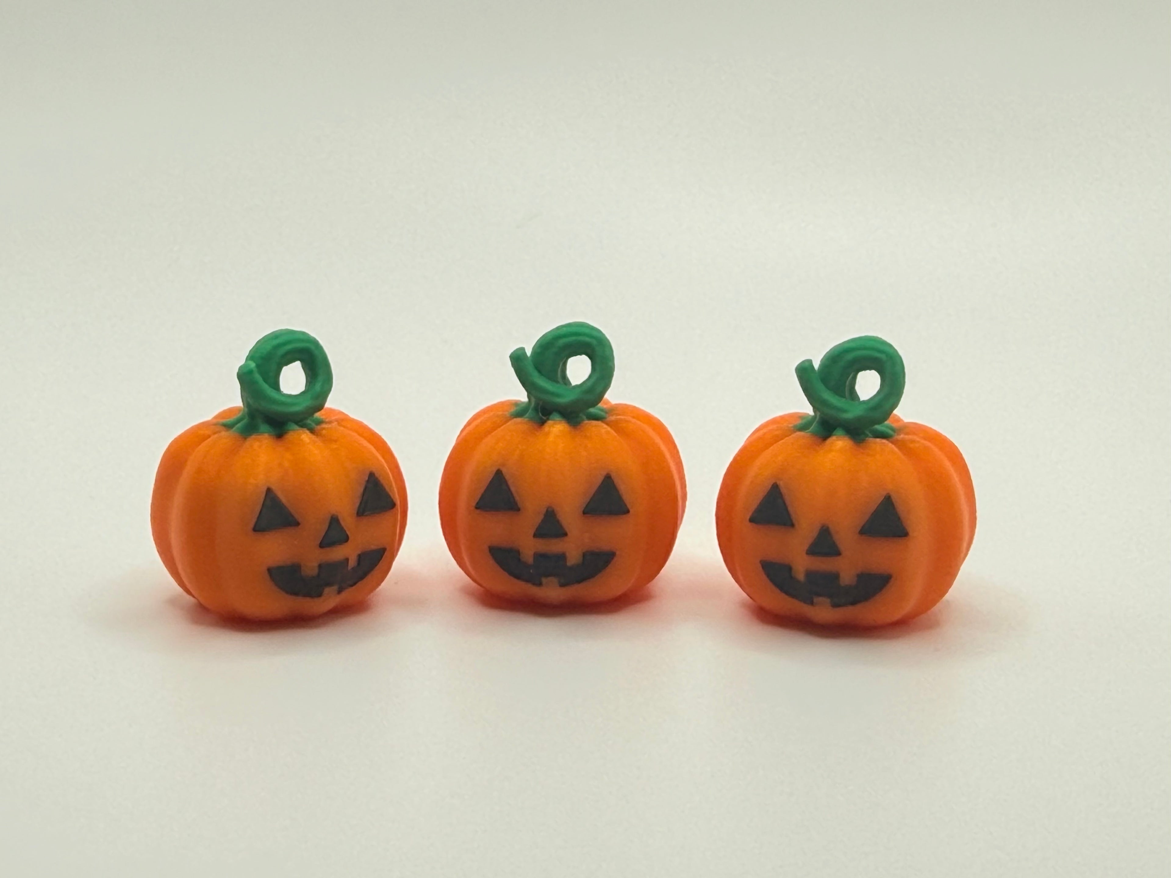 Pumpkin keychain