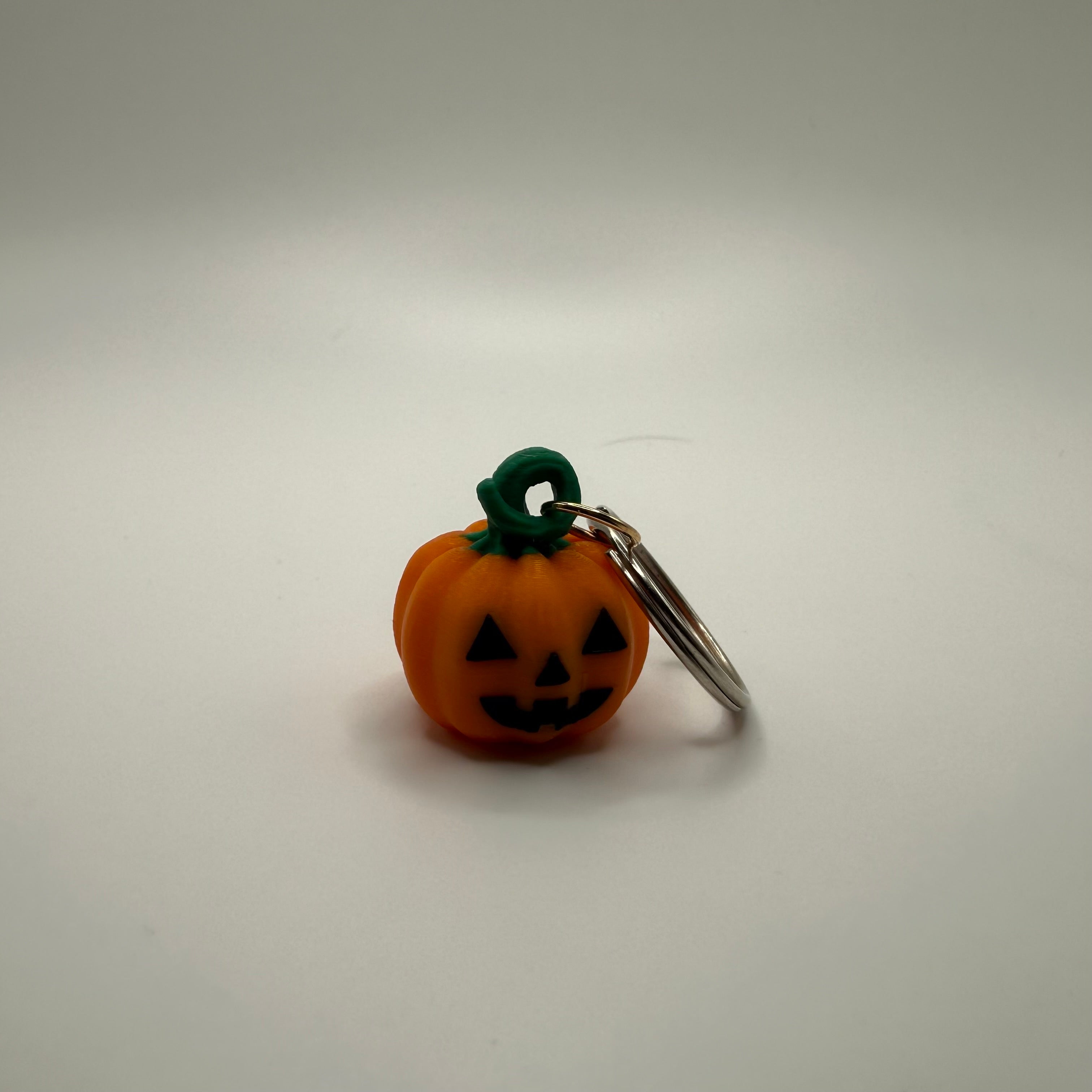 Pumpkin keychain