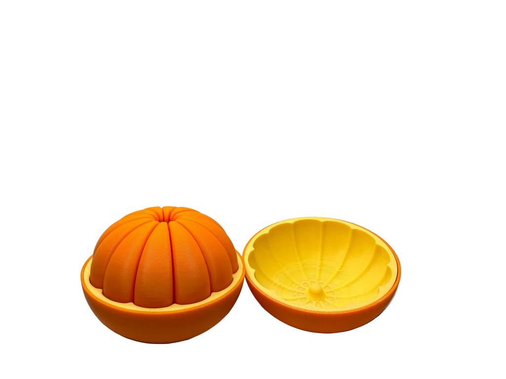 Orange sensory fidget