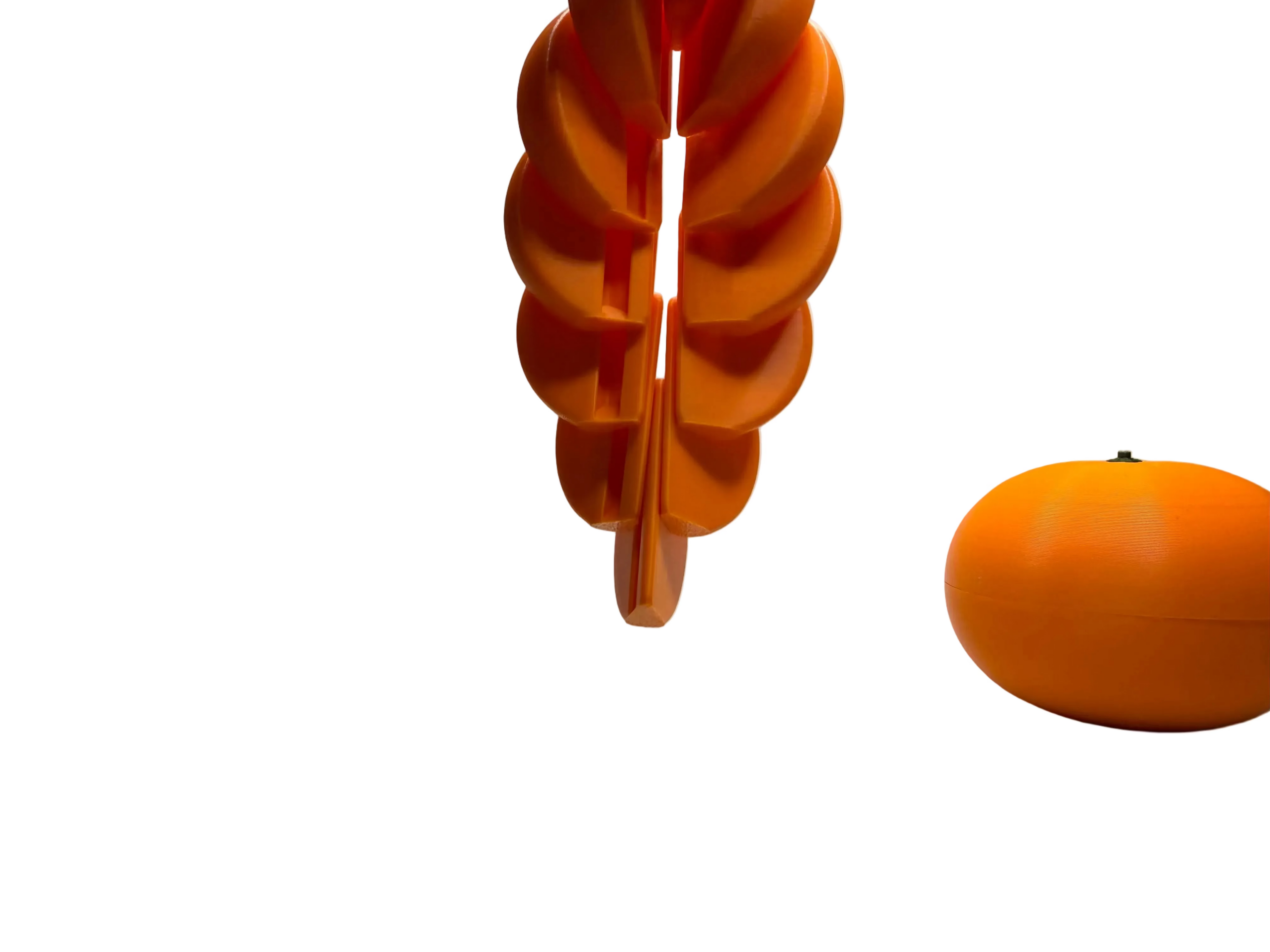 Orange sensory fidget