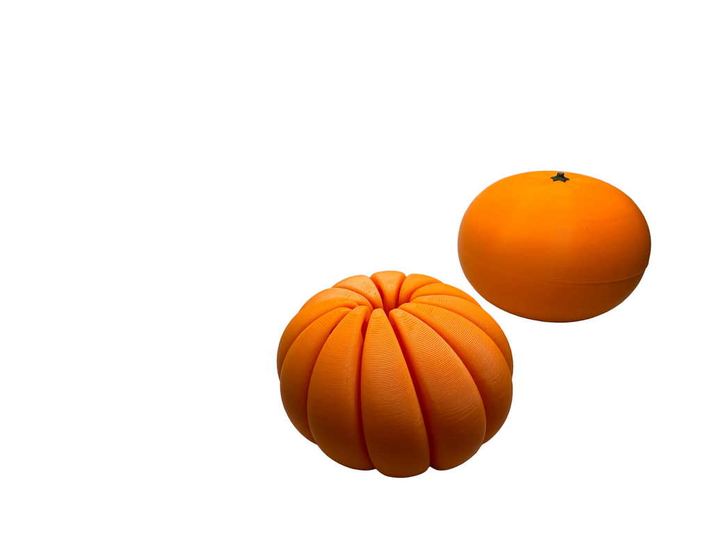 Orange sensory fidget