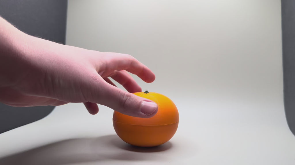 Orange sensory fidget